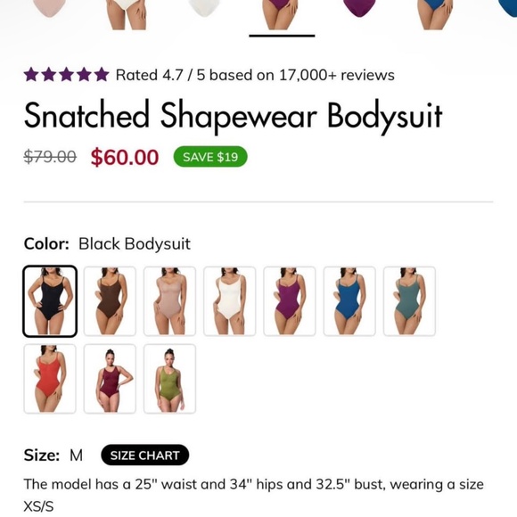 Bodysuit, HEYSHAPE sculpting shapewear - Picture 5 of 5